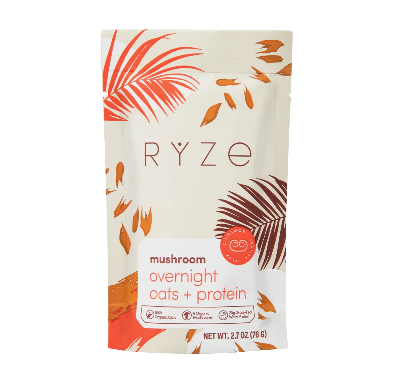 Oats.national.mushroom.week_.sale_.website.mushroom-overnight-oats-14-servings.png Mushroom Overnight Oats Vanilla Mix - Image 1